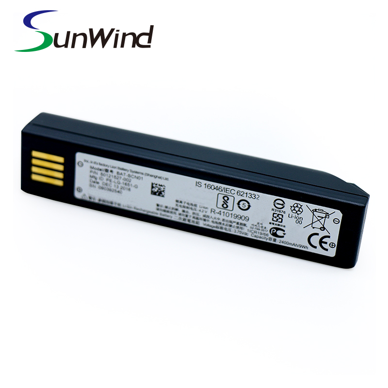 Rechargeable barcode scanner battery for Honeywell BAT-SCN01 1202g 1902 3820 4620 4820 4820 I 5620 3.7v 2400mah